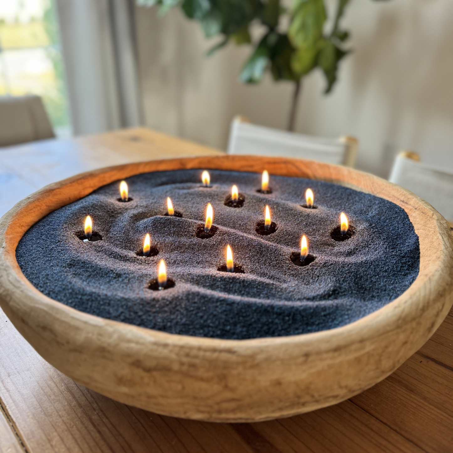 Alura Pearled Candle Sand