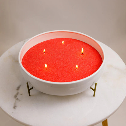 Alura Pearled Candle Sand